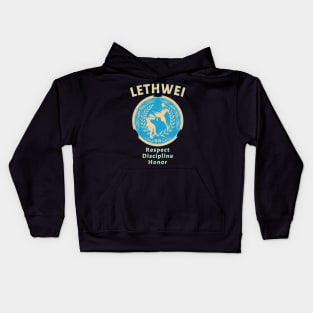 Lethwei - Respect Discipline Honor Kids Hoodie